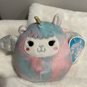 Squishmallows Winona the Llama Pegacorn 5”